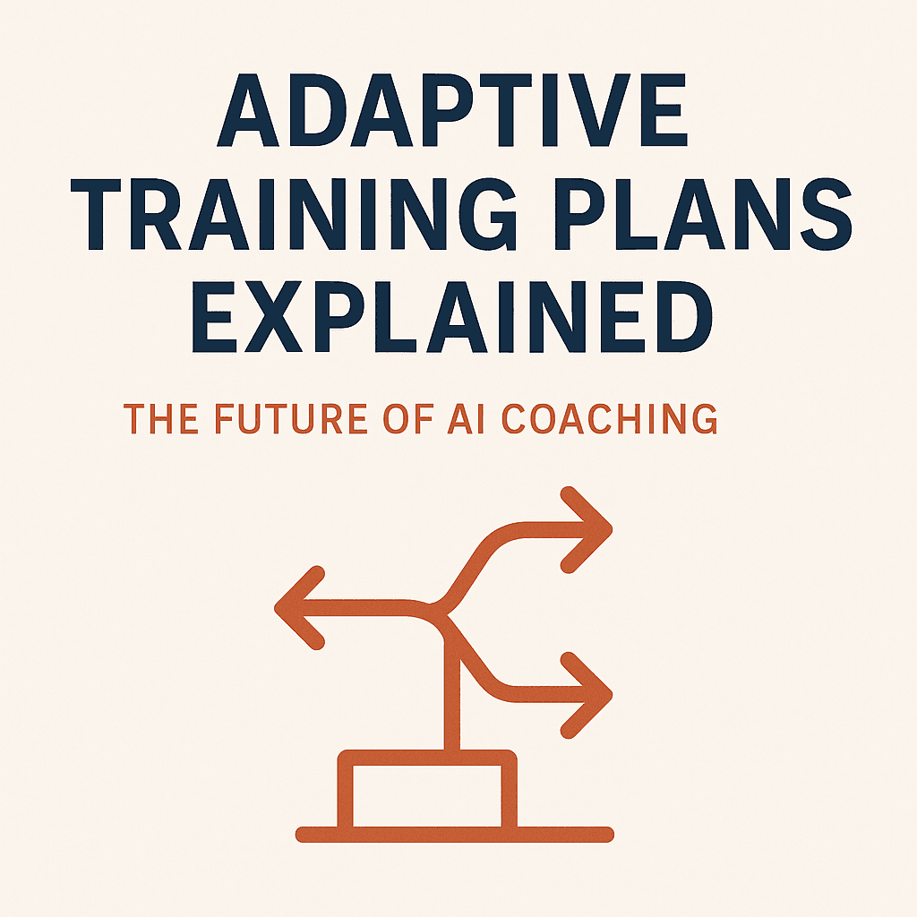Adaptive Training Plans Explained: The Future of AI Coaching