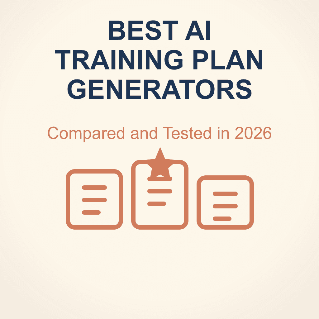 Best AI Training Plan Generators in 2026: Compared and Tested