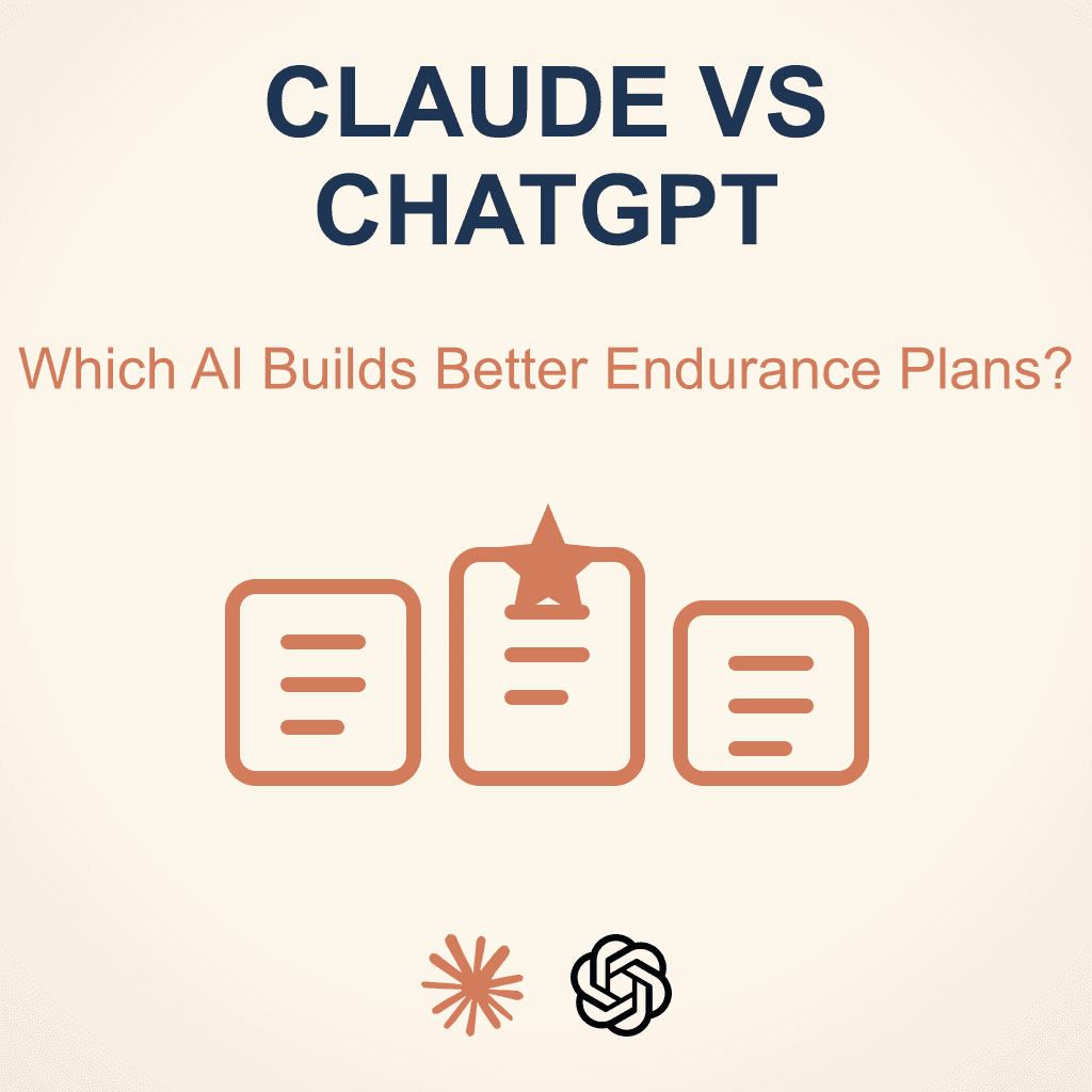 Claude vs ChatGPT for Training Plans: Which AI Builds Better Plans?